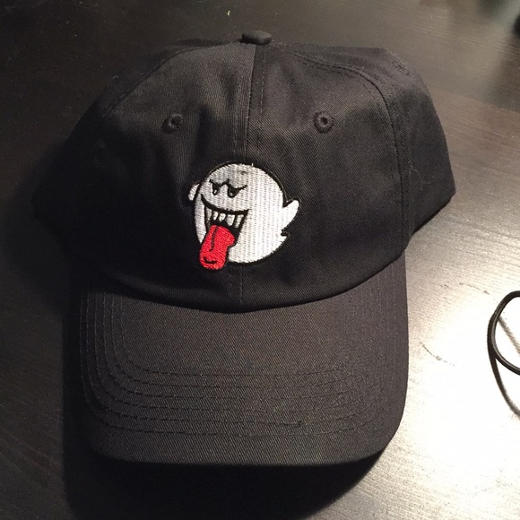 Nwt Super Mario Bros Boo Baseball Cap 